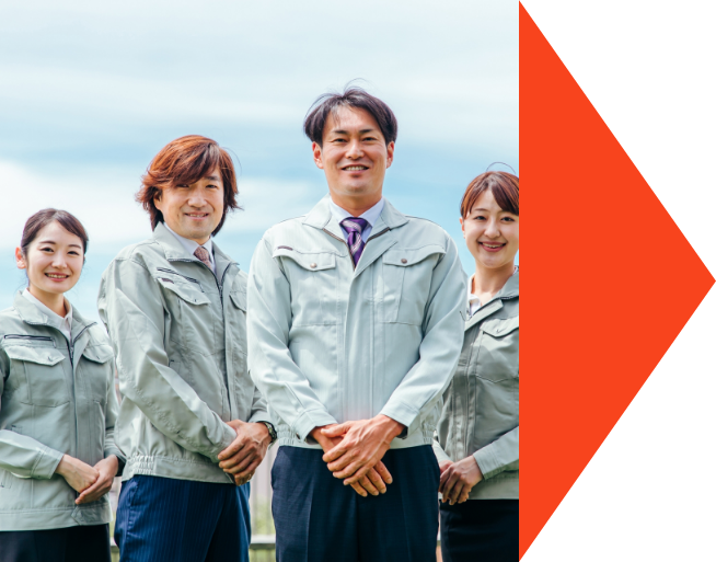 安田建設スタッフ集合写真